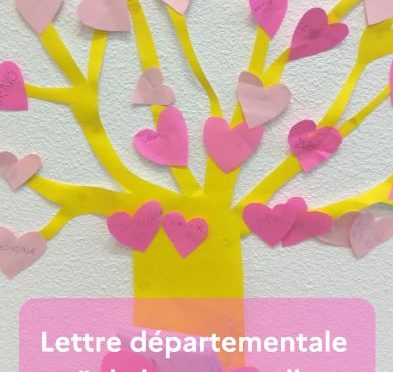 Lettre départementale “de la maternelle au CP”